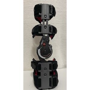 Donjoy X-Act ROM Elbow Left Brace 11-9122 Left Black Red Universal Size